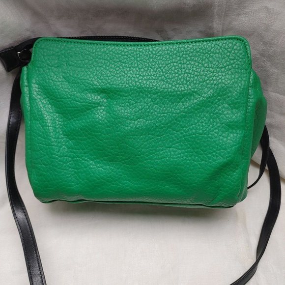 Miche Judy Petite Shell Green Pebbled Faux Leather Purse - Picture 2 of 3